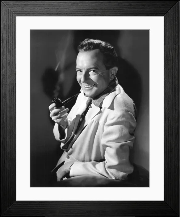 Framed Print : Maurice Evans, 1951