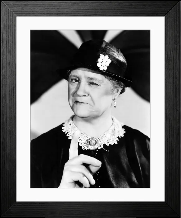 Framed Print : Mary Gordon, ca. mid-1930s Framed Print : Mary Gordon, ca. mid-1930s