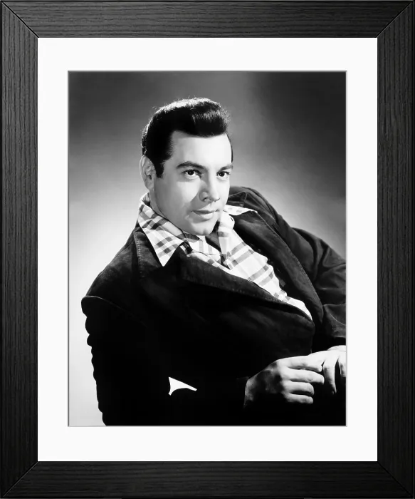 Framed Print : MARIO LANZA, 1955 Framed Print : MARIO LANZA, 1955