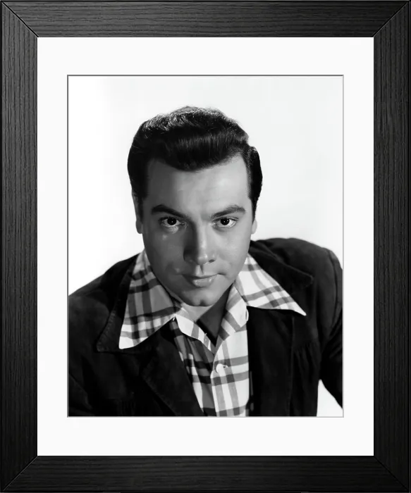 Framed Print : MARIO LANZA, 1955 Framed Print : MARIO LANZA, 1955