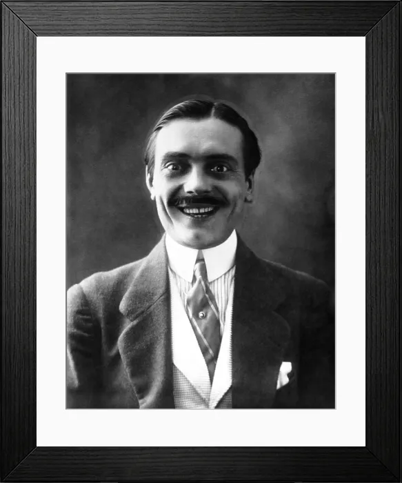 Framed Print : Max Linder, 1917 Framed Print : Max Linder, 1917
