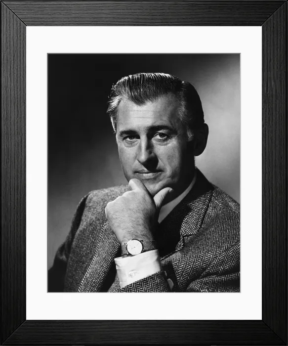 Framed Print : STEWART GRANGER, MGM portrait, late 1950s - early 1960s stewartgranger5t-fsct003(stewartgranger5t-fsct003)