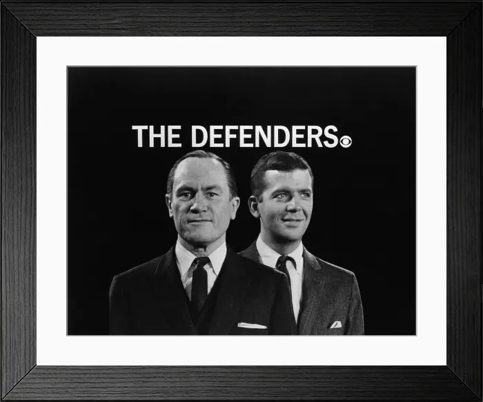 Framed Print : THE DEFENDERS, E.G. Marshall, Robert Reed, 1961-65 Framed Print : THE DEFENDERS, E.G. Marshall, Robert Reed, 1961-65