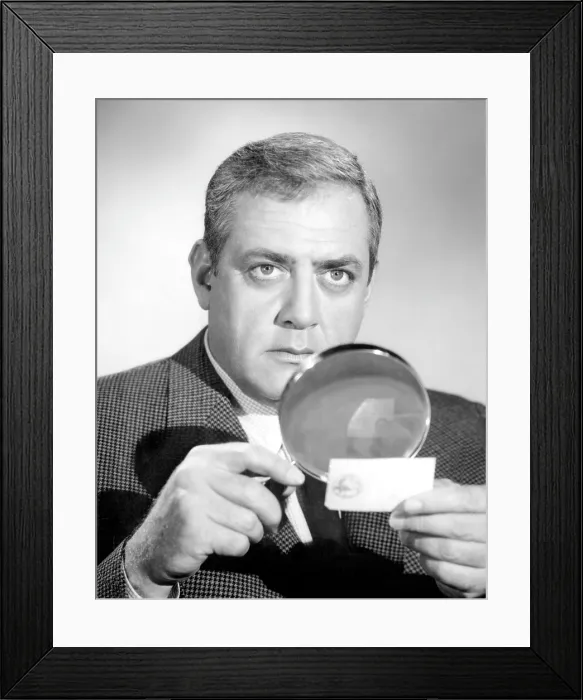 Framed Print : IRONSIDE, Raymond Burr, 1967-75