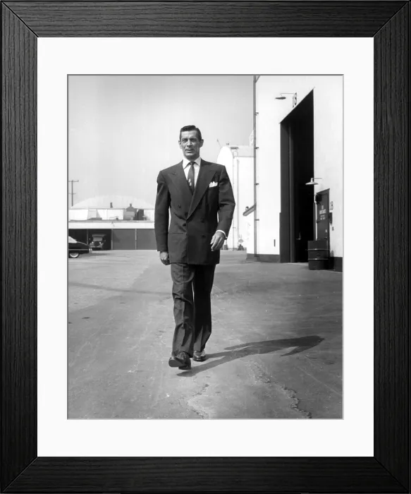 Framed Print : PUBLIC DEFENDER, Reed Hadley, 1954