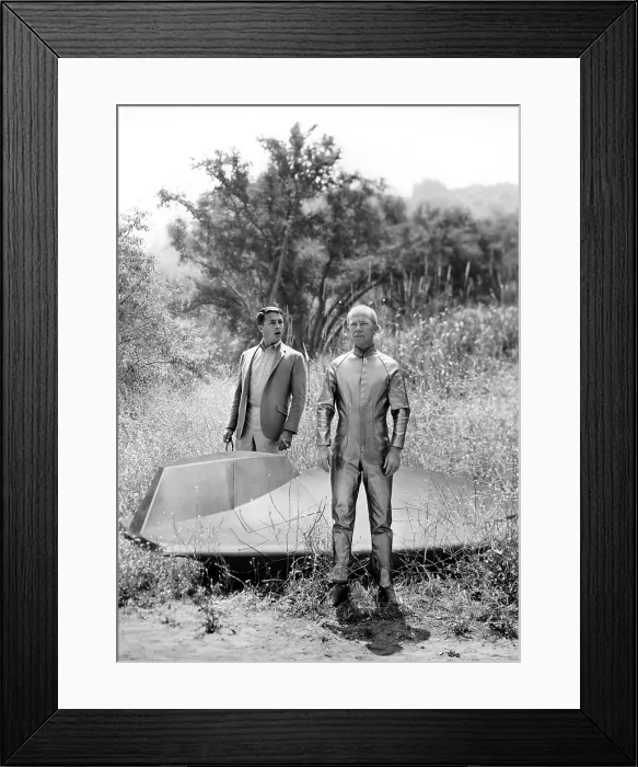 Framed Print : MY FAVORITE MARTIAN, Bill Bixby, Ray Walston, 1963-1966, first episode