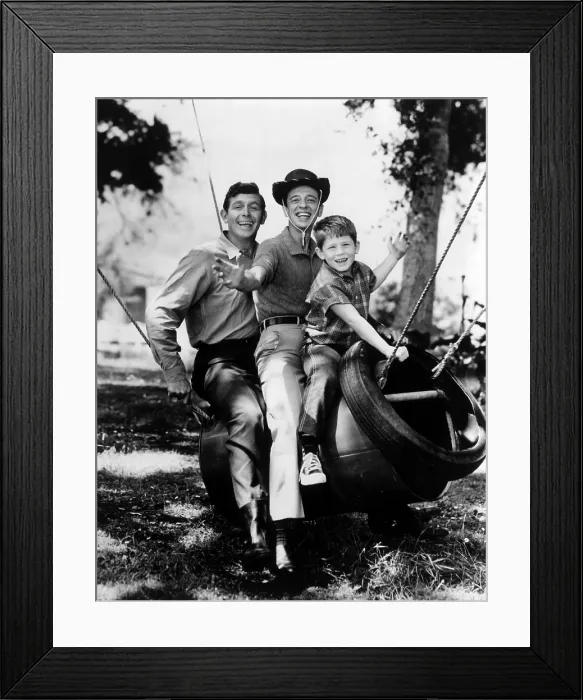 Framed Print : THE ANDY GRIFFITH SHOW, Andy Griffith, Don Knotts, Ron Howard, 1960-68