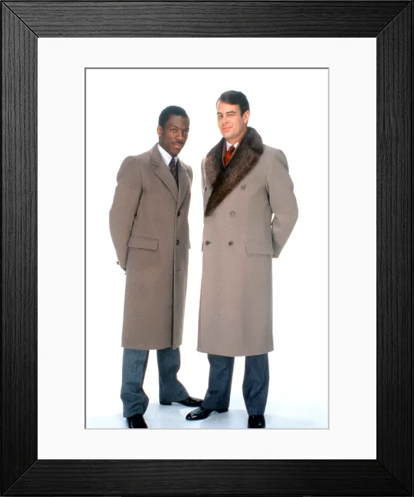 Framed Print : TRADING PLACES, from left: Eddie Murphy, Dan Aykroyd, 1983 Framed Print : TRADING PLACES, from left: Eddie Murphy, Dan Aykroyd, 1983