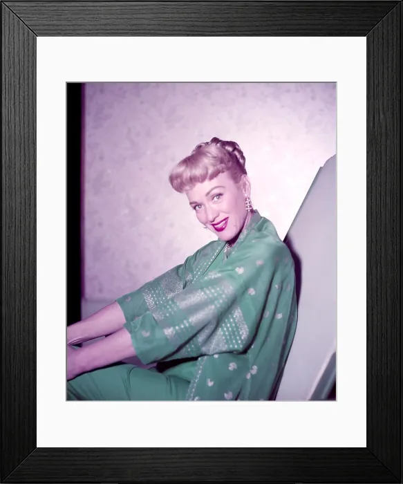 Framed Print : OUR MISS BROOKS, Eve Arden, on set, 1956 Framed Print : OUR MISS BROOKS, Eve Arden, on set, 1956