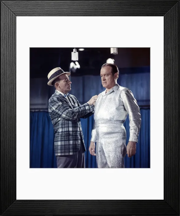Framed Print : THE ROAD TO HONG KONG, from left: Bing Crosby, Bob Hope, 1962 Framed Print : THE ROAD TO HONG KONG, from left: Bing Crosby, Bob Hope, 1962