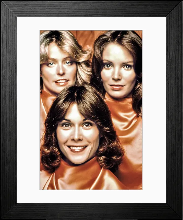 Framed Print : CHARLIE'S ANGELS, Farrah Fawcett, Kate Jackson, Jaclyn Smith, 1976-81 Framed Print : CHARLIE'S ANGELS, Farrah Fawcett, Kate Jackson, Jaclyn Smith, 1976-81