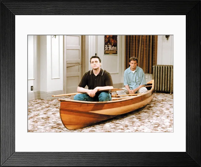 Framed Print : FRIENDS, Matt LeBlanc, Matthew Perry, (Season 4), 1994-2004