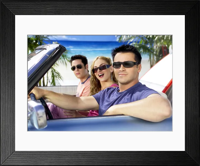 Framed Print : JOEY, Paulo Costanzo, Drea de Matteo, Matt LeBlanc, (Season 1), 2004-06