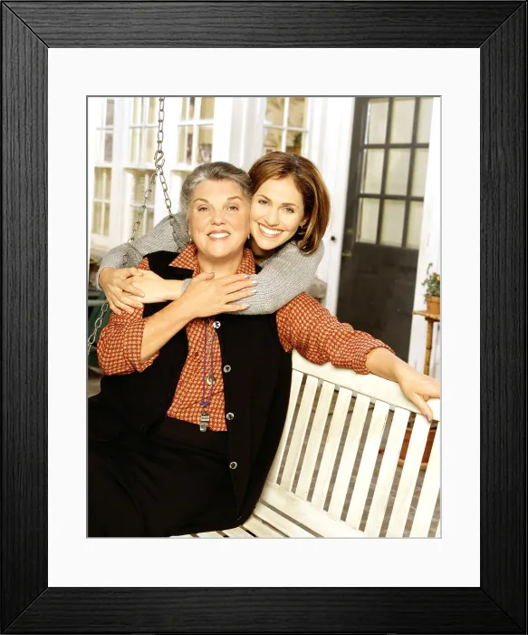 Framed Print : JUDGING AMY, Tyne Daly, Amy Brenneman, (Season 5), 1999 Framed Print : JUDGING AMY, Tyne Daly, Amy Brenneman, (Season 5), 1999