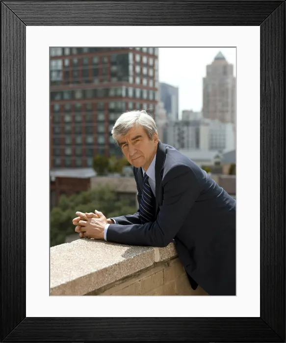 Framed Print : LAW AND ORDER, Sam Waterston, (Season 17), 1990-2010 Framed Print : LAW AND ORDER, Sam Waterston, (Season 17), 1990-2010