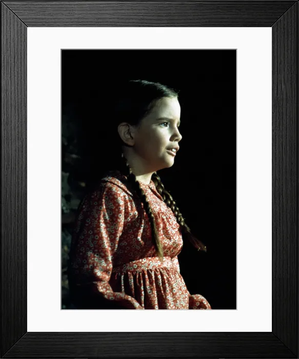 Framed Print : LITTLE HOUSE ON THE PRARIE, Melissa Gilbert, Season 1, 1974-1983