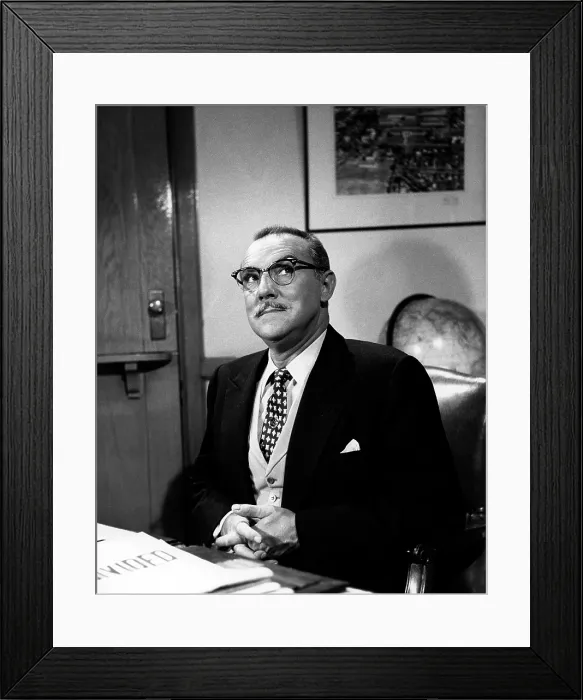 Framed Print : OUR MISS BROOKS, Gale Gordon, 1956 Framed Print : OUR MISS BROOKS, Gale Gordon, 1956