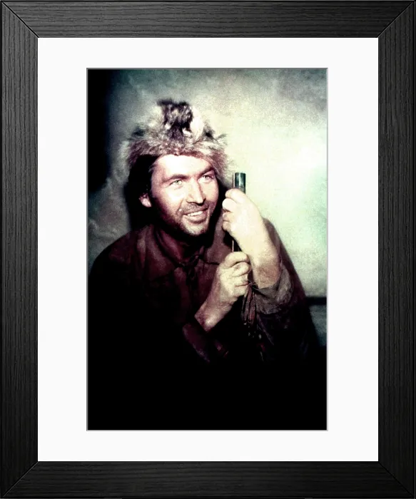 Framed Print : DAVY CROCKETT, KING OF THE WILD FRONTIER, (movie compiled from segments of TV's THE MAGICAL WORLD OF DISNEY), Fess Parker, 1955 Framed Print : DAVY CROCKETT, KING OF THE WILD FRONTIER, (movie compiled from segments of TV's THE MAGICAL WORLD OF DISNEY), Fess Parker, 1955
