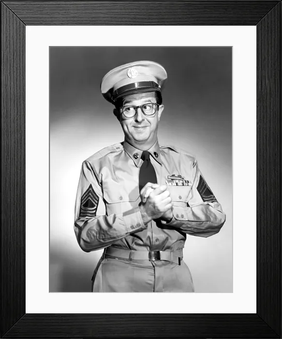 Framed Print : THE PHIL SILVERS SHOW, (aka SGT. BILKO), Phil Silvers, (Season 1), 1955-1959
