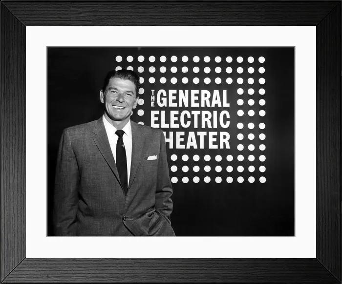 Framed Print : GENERAL ELECTRIC THEATER, Ronald Reagan, 1953-1962