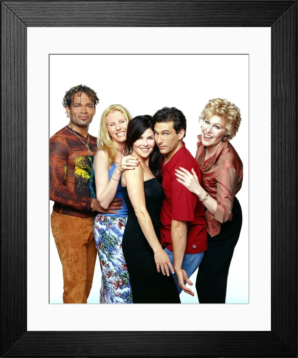 Framed Print : RUDE AWAKENING, Mario Van Peebles, producer Claudia Lonow, Sherilyn Fenn, Jonathan Penner, Lynn Redgrave, (Season 3 ), 1998-2001 Framed Print : RUDE AWAKENING, Mario Van Peebles, producer Claudia Lonow, Sherilyn Fenn, Jonathan Penner, Lynn Redgrave, (Season 3 ), 1998-2001