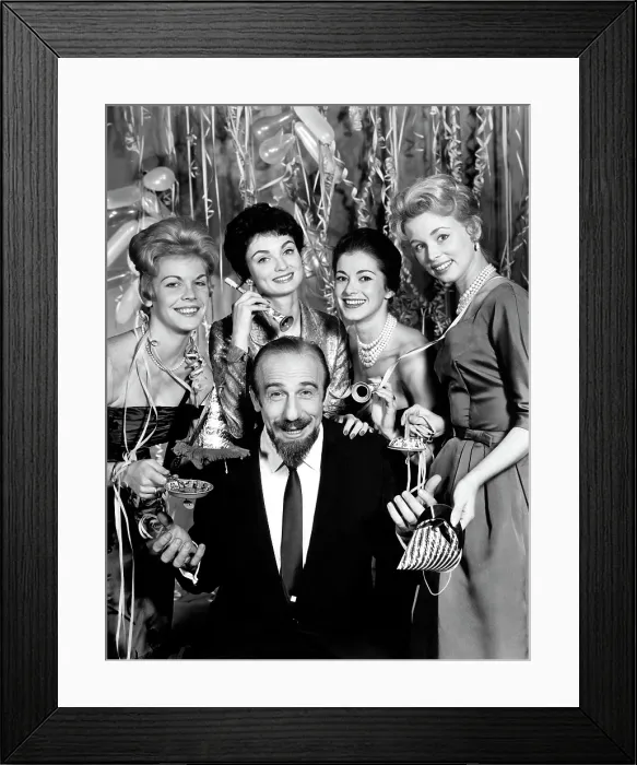Framed Print : SING ALONG WITH MITCH, Dee Jay Mattis, Barbara Lamon, Mitch Miller, Veronica Bravo, Mary Lou Ryhal, (1961), 1961-66 Framed Print : SING ALONG WITH MITCH, Dee Jay Mattis, Barbara Lamon, Mitch Miller, Veronica Bravo, Mary Lou Ryhal, (1961), 1961-66