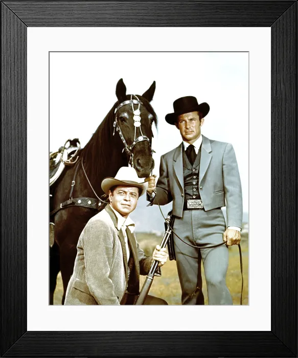 Framed Print : THE WILD WILD WEST, Ross Martin, Robert Conrad, 1965-69