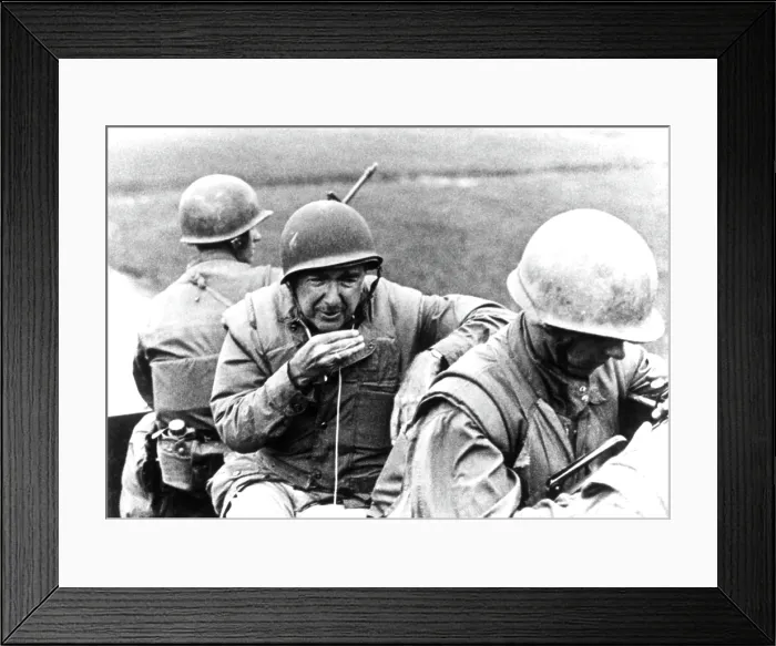 Framed Print : CRONKITE REMEMBERS, archival footage of Walter Cronkite in Vietnam (1968), 1997