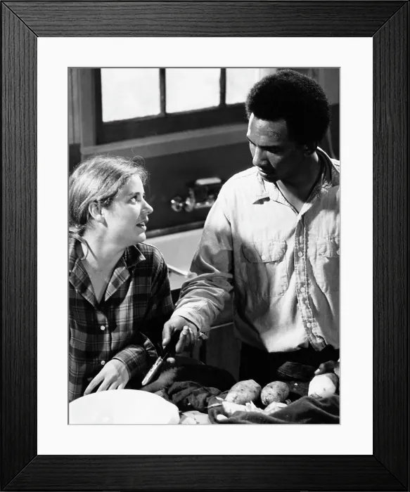 Framed Print : MY SWEET CHARLIE, Patty Duke, Al Freeman, Jr. 1970
