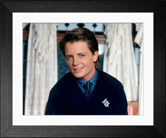 Framed Print : FAMILY TIES, Michael J. Fox, 1982-89
