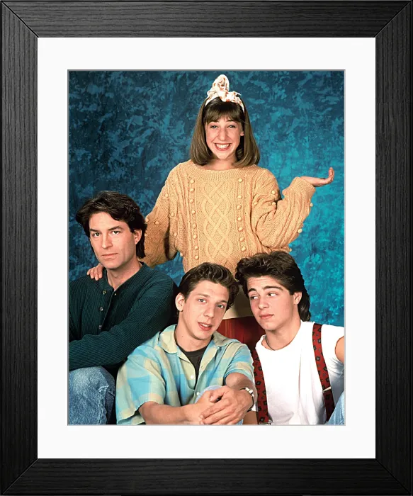 Framed Print : BLOSSOM, Mayim Bialik, Ted Wass, Michael Stoyanov, Joey Lawrence, 1991-95 Framed Print : BLOSSOM, Mayim Bialik, Ted Wass, Michael Stoyanov, Joey Lawrence, 1991-95
