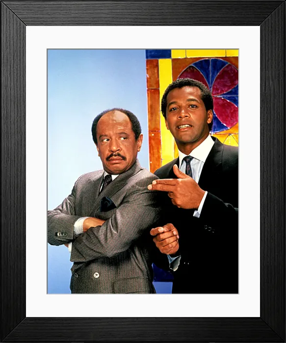 Framed Print : AMEN, Sherman Hemsley, Clifton Davis, 1986-1991