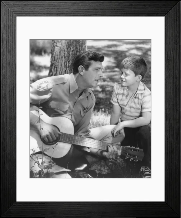 Framed Print : THE ANDY GRIFFITH SHOW, Andy Griffith, Ron Howard, 1960-68 Framed Print : THE ANDY GRIFFITH SHOW, Andy Griffith, Ron Howard, 1960-68