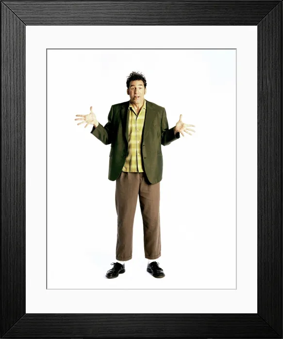 Framed Print : SEINFELD, Michael Richards, Season 9, 1990 - 1998 Framed Print : SEINFELD, Michael Richards, Season 9, 1990 - 1998