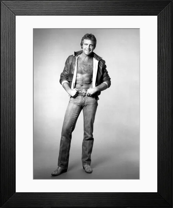Framed Print : FALL GUY, Lee Majors, (Season 2), 1981-86