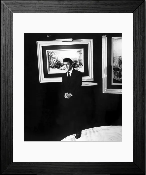 Framed Print : NIGHT GALLERY, Rod Serling, 1970-73