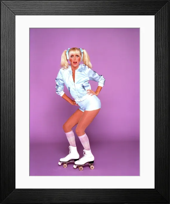 Framed Print : THREE'S COMPANY, Suzanne Somers, 1977-1984