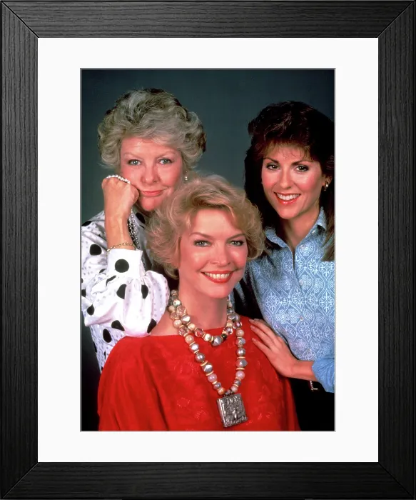 Framed Print : ELLEN BURSTYN SHOW, Elaine Stritch, Ellen Burstyn, Megan Mullally, 1986-87