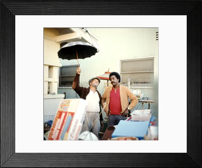 Framed Print : SANFORD AND SON, Redd Foxx, Demond Wilson, 1972-1977