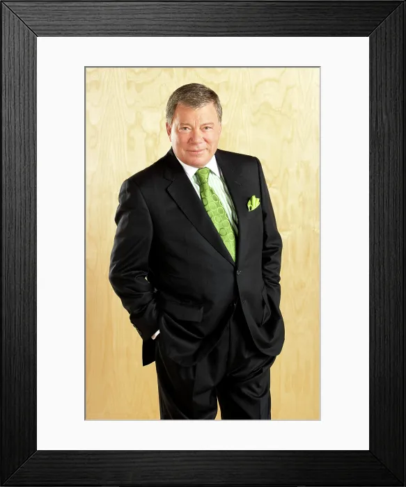 Framed Print : BOSTON LEGAL, William Shatner, (Season 2), 2004-08 Framed Print : BOSTON LEGAL, William Shatner, (Season 2), 2004-08