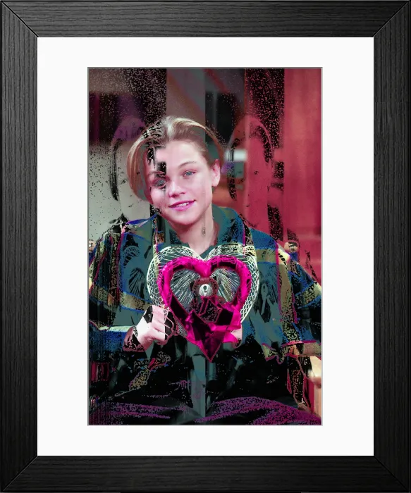 Framed Print : GROWING PAINS, Leonardo DiCaprio, Kirk Cameron, Season 7, 1989-1990