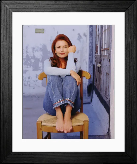Framed Print : TOUCHED BY AN ANGEL, Roma Downey, 1994-2003