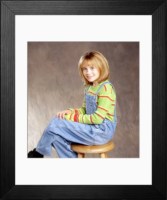 Framed Print : TWO OF A KIND, Mary Kate Olsen, 1998-99