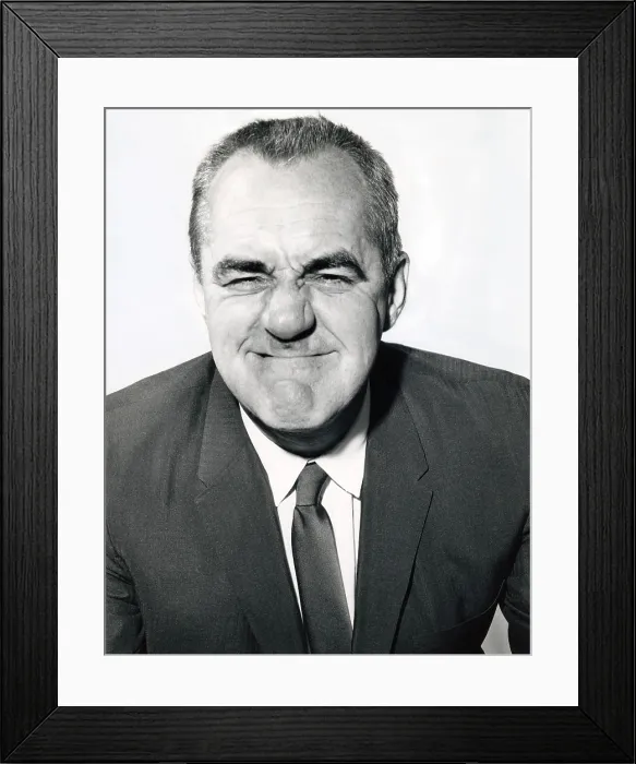 Framed Print : Jim Backus, circa 1950s