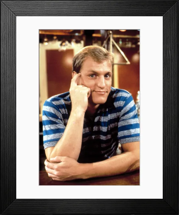 Framed Print : CHEERS, Woody Harrelson, 1982-93