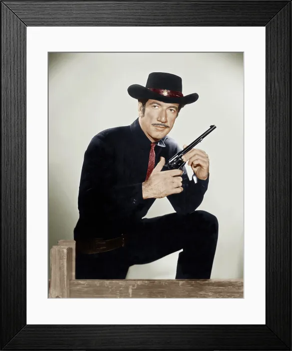 Framed Print : HAVE GUN - WILL TRAVEL, Richard Boone, (Season 1, 1957), 1957-63 Framed Print : HAVE GUN - WILL TRAVEL, Richard Boone, (Season 1, 1957), 1957-63