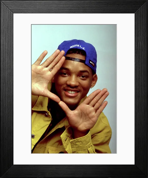 Framed Print : THE FRESH PRINCE OF BEL-AIR, (aka THE FRESH PRINCE OF BEL AIR), Will Smith, 1990-1996