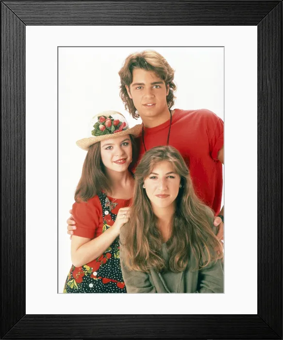 Framed Print : BLOSSOM, from top: Joey Lawrence, Jenna von Oy, Mayim Bialik, (1990-1995) Framed Print : BLOSSOM, from top: Joey Lawrence, Jenna von Oy, Mayim Bialik, (1990-1995)