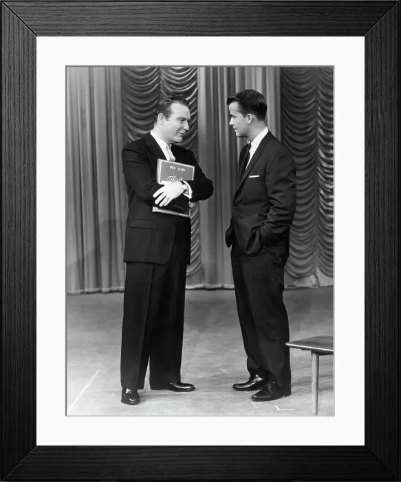Framed Print : THIS IS YOUR LIFE, Ralph Edwards, Dick Clark, 1952-1961, 1959 episode Framed Print : THIS IS YOUR LIFE, Ralph Edwards, Dick Clark, 1952-1961, 1959 episode
