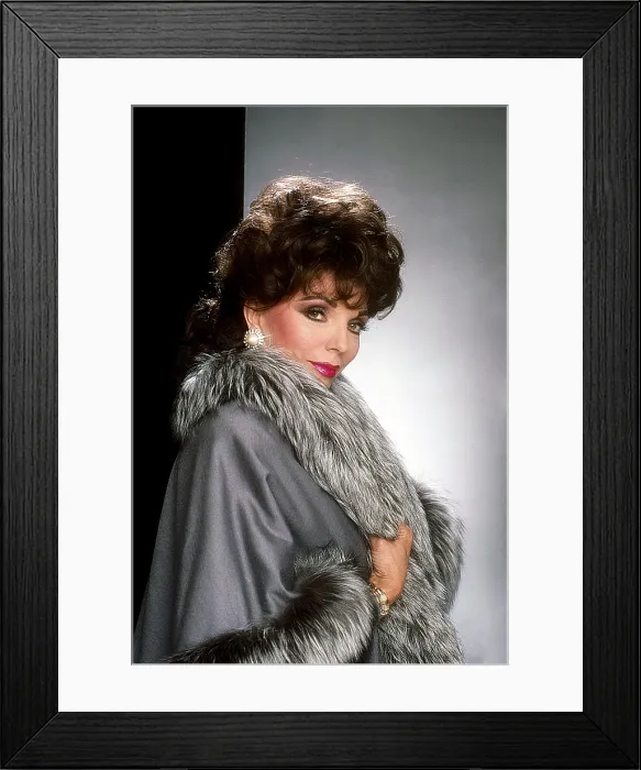 Framed Print : DYNASTY, Joan Collins, 1981-89